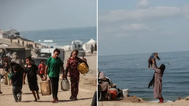 gazzede yerinden edilen siviller agir yasam kosullariyla mucadele ediyor LmL3UU7n