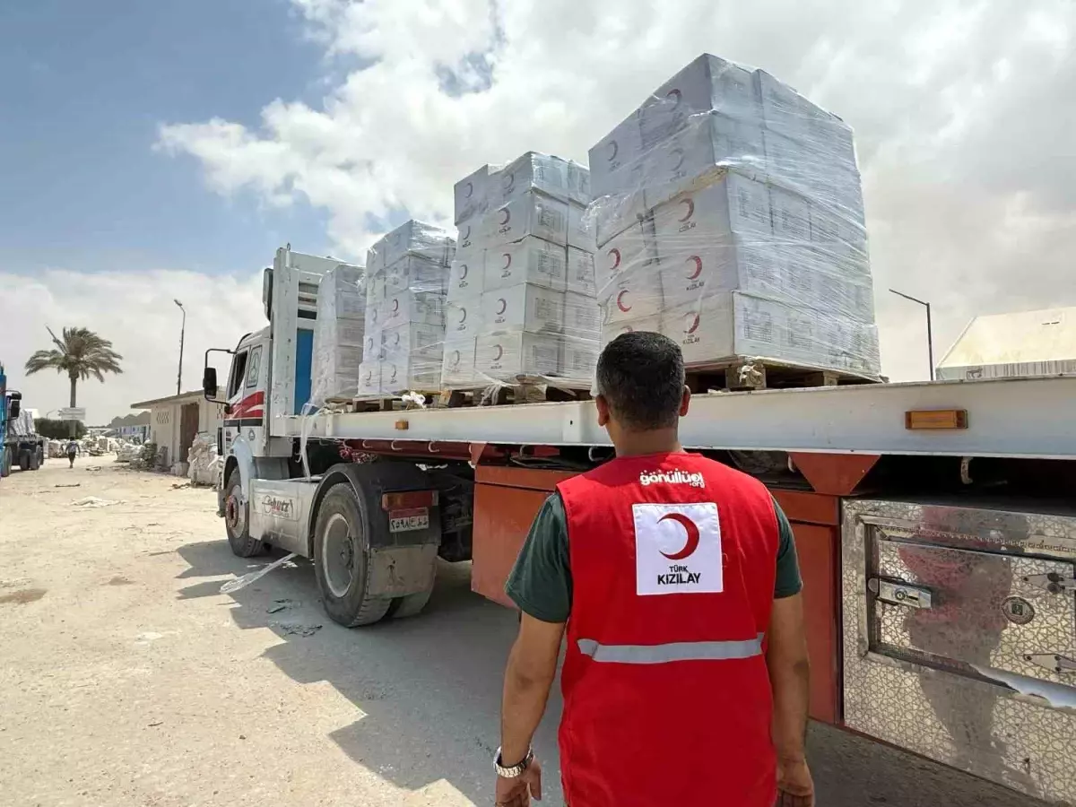 turk kizilaydan gazzeye destek TalEkq2A