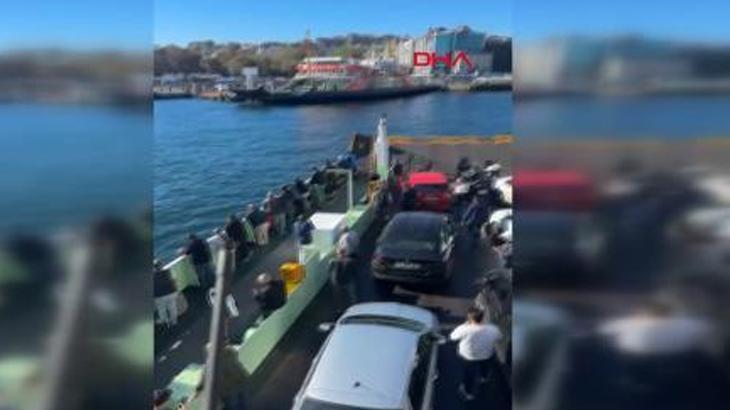 son dakika sirkecide feribot iskeleye carpti akCTaGPi