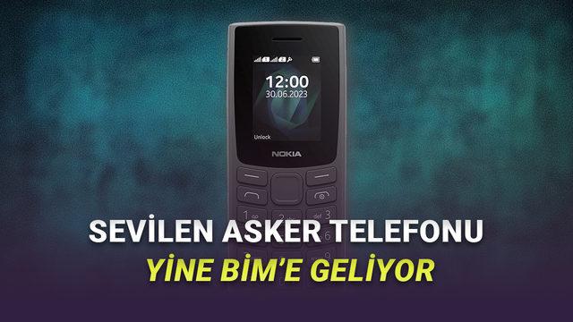 Peynir Ekmek Gibi Satan Nokia Tuşlu Asker Telefonu, Bu Hafta Yine BİM'e Geliyor