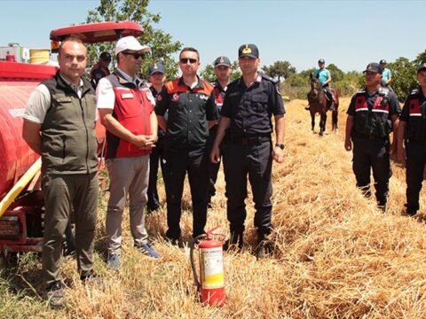 Çanakkale’de Yangın Önleme Denetimleri